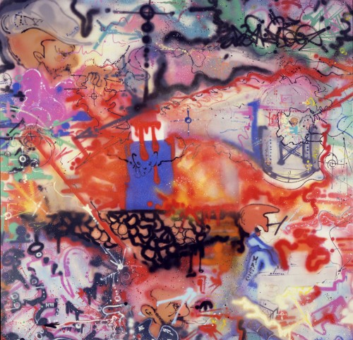 Portrait of A-One's Magic, 1983, spray su tela, 298 x 290 cm.jpg